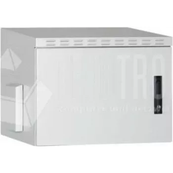 Armário de parede exterior IP55 Wirewin 19 polegadas, 600x600mm, 12U, cinzento (WCAB OUT 600X600X12U)
