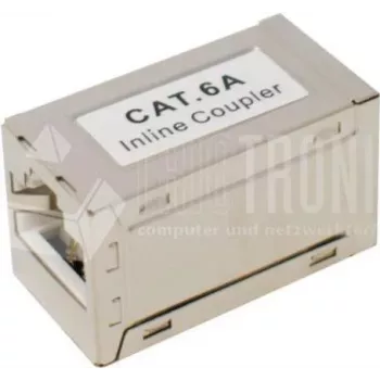 Acoplamento keystone blindado Wirewin WKUP KAT6A STP RJ45 fêmea para fêmea