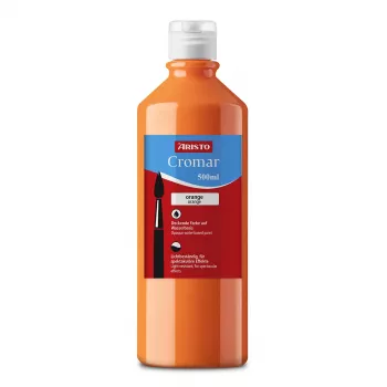 Tinta têmpera líquida ARISTO Cromar laranja 500 ml, 1 frasco (AR30910)