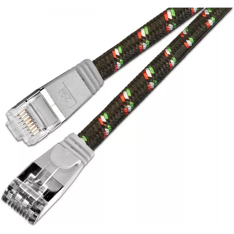 Cabo patch Wirewin Triotronik Cat6 U/FTP, 3m, RJ45, cinzento PKW-TOUGH-STP-K6 3.0