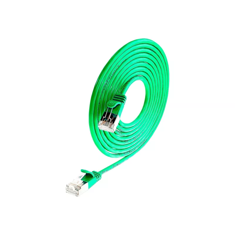 Cabo patch blindado Wirewin Triotronik PKW-LIGHT-STP-K6 0.15 GN Cat6, verde, 0,15m