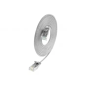 Cabo patch slim Wirewin SLIM UL6 7,5 m Cat.6, U/UTP, cinzento (PKW-LIGHT-K6 7.5)