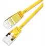 Wirewin SLIM KAT6A 10 Gigabit cabo patch Light, 0,25 m, U/FTP, Ø 3,8 mm, amarelo, pack de 50 (SLIM-LS-K6A 0.25 YE 50)