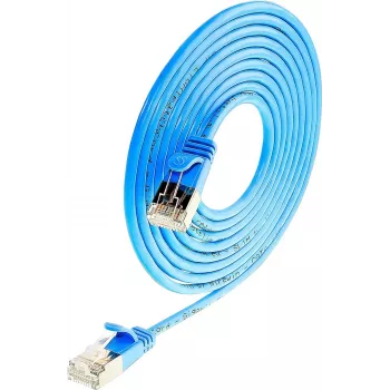 Wirewin Triotronik PKW-LIGHT-STP-K6 2.0 BL cabo patch blindado Cat6, 2 m, azul