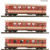 Roco 6240004 H0e conjunto de 3 peças vagões de passageiros ÖBB