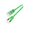 Wirewin cabo patch Light redondo U/FTP Cat 6a verde 3,0 m fino flexível fino PoE PKW-LIGHT-STP-K6A 3.0 GN
