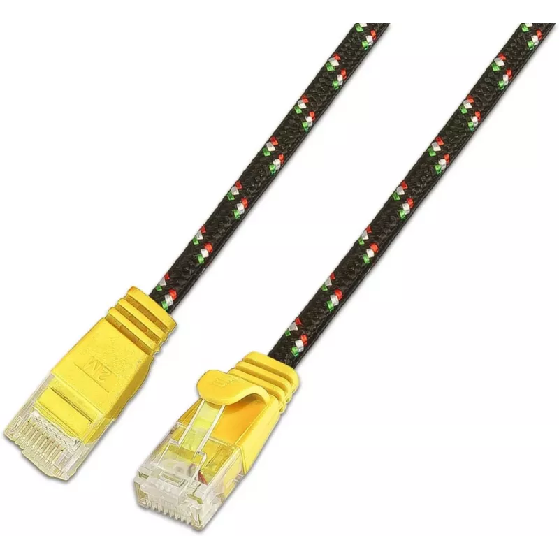Wirewin cabo patch SLIM Tough UTP Cat6 U/UTP amarelo 2 m (PKW-TOUGH-K6 2.0 GE)