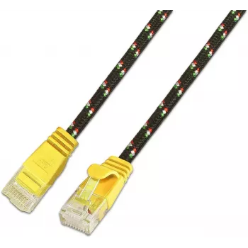 Wirewin Triotronik cabo patch Cat6 U/UTP, ficha RJ45 macho a macho, 3 m, amarelo PKW-TOUGH-K6 3.0 GE
