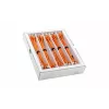 Wirewin SLIM-LS-K6A 0,25 OR 50 cabo patch Ethernet Cat6a U/FTP Slim, 0,25 m, laranja, pack de 50