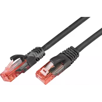 Wirewin PKW-UTP-KAT6 5.0 SW Cabo patch Cat6 U/UTP, 5 m, preto