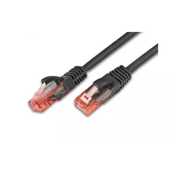 Wirewin PKW-UTP-KAT6 5.0 SW Cabo patch Cat6 U/UTP, 5 m, preto