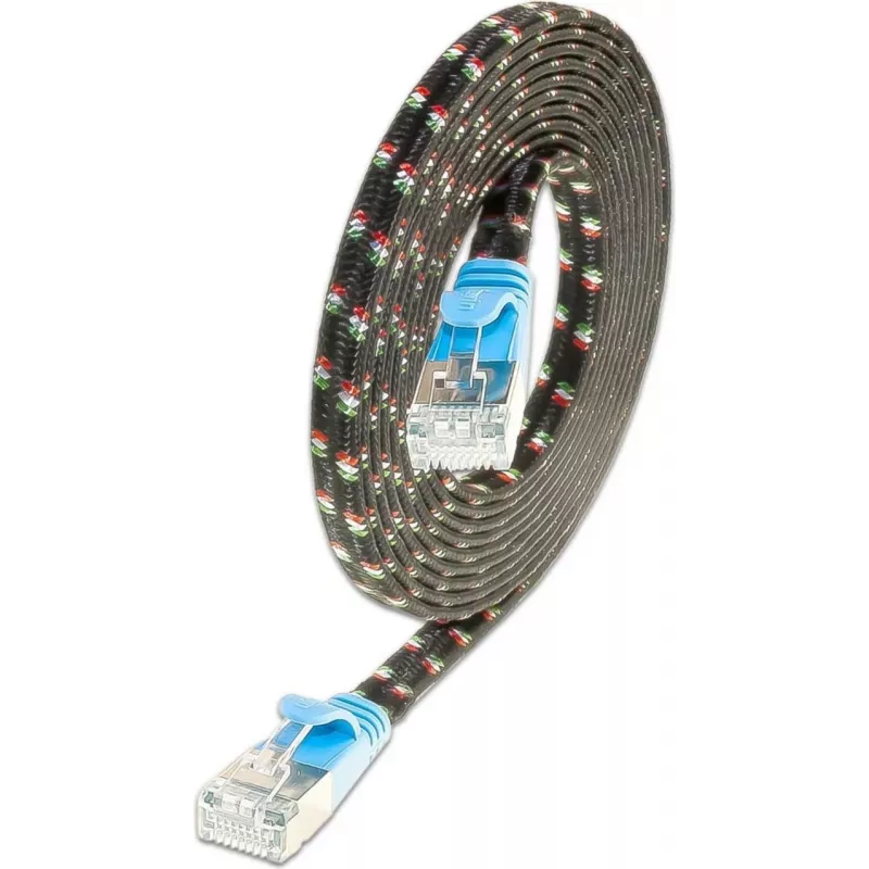 Wirewin Cabo patch Cat.6 SLIM-Tough F/FTP 0,5 m azul PKW-TOUGH-STP-K6 0.5 BL