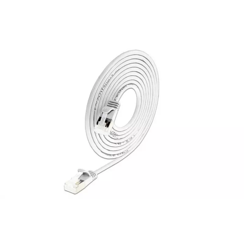 Wirewin Cabo patch redondo Cat 6a U/FTP Slim 7 m branco PKW-LIGHT-STP-K6A 7.0 WS