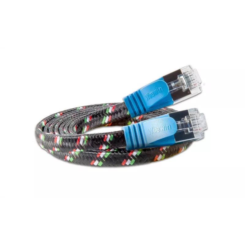 Wirewin SLIM ST6 1 BL - Cabo Cat.6 SLIM-Tough, F/FTP, 1,0 m, azul PKW-TOUGH-STP-K6 1.0 BL