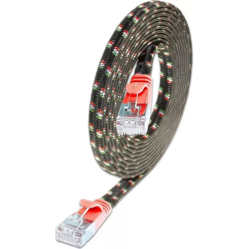 Wirewin SLIM ST6 3 RT - Cabo patch Cat.6 SLIM-Tough, F/FTP, 3,0 m, vermelho PKW-TOUGH-STP-K6 3.0 RT
