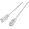 Wirewin SLIM KAT6A 10 Gigabit Cabo patch Light redondo, U/UTP, Ø 3,6 mm, branco (SLIM-L-UU-K6A 0.1 WT)
