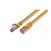 Wirewin PKW-PIMF-KAT6A 0.5 OR Cabo patch Cat6a S/FTP 0,25 m laranja