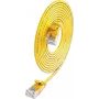 Wirewin Cat6A Slim cabo de rede Ethernet, U/UTP, 1m, amarelo, 10Gbps SLIM-L-UU-K6A 1.0 YE