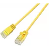 Wirewin Cat6A Slim cabo de rede Ethernet, U/UTP, 1m, amarelo, 10Gbps SLIM-L-UU-K6A 1.0 YE