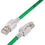 Wirewin PKL-PIMF-KAT6A 1.0 GN cabo de rede Cat6a S/FTP, 1m, verde