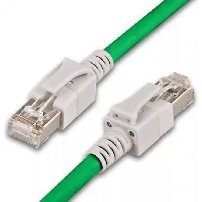 Wirewin PKL-PIMF-KAT6A 1.0 GN cabo de rede Cat6a S/FTP, 1m, verde