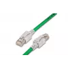 Wirewin PKL-PIMF-KAT6A 1.0 GN cabo de rede Cat6a S/FTP, 1m, verde