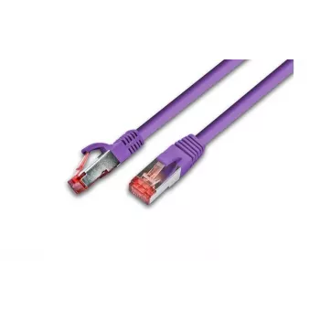 Wirewin PKW-PIMF-KAT6A 7.5 VI cabo de rede Cat6a S/FTP, 7,5 m, violeta