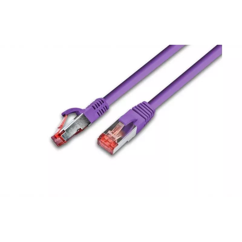 Wirewin PKW-PIMF-KAT6A 7.5 VI cabo de rede Cat6a S/FTP, 7,5 m, violeta
