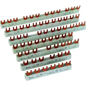 Eaton VG-4PHAS/12MODUL barra de fases de 4 polos, 12 módulos, vermelho 215643
