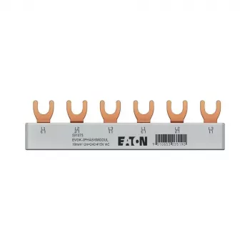 Eaton barra de distribuição trifásica EVGK-3PHAS/6MODUL 63A 400V 6 módulos (EP-501075)