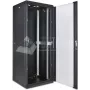 Wirewin CAB 800X800X42U BL armário de rede 42U 19 polegadas autónomo, 800x800x2000 mm, preto RAL 9005
