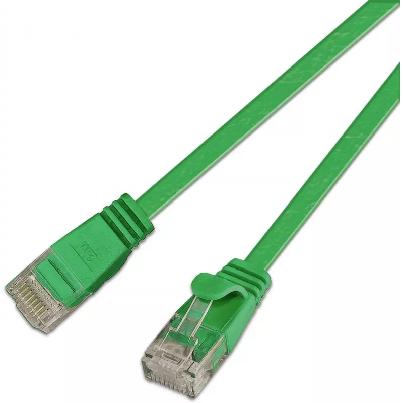Wirewin Cat.6 U/UTP cabo de rede Ethernet Slim, 0,15 m, verde PKW-SLIM-KAT6 0.15 GN