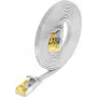 Wirewin Cat6a U/FTP cabo de rede Slim, 0,1m, branco, RJ45, 10G, 500MHz PKW-STP-SLIM-K6A 0.1 WS