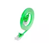 Wirewin Cat.6 U/UTP cabo de rede Slim, 0,25 m, verde PKW-SLIM-KAT6 0.25 GN