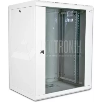 Wirewin WCAB 600X450X18U armário rack 18U autónomo, cinzento