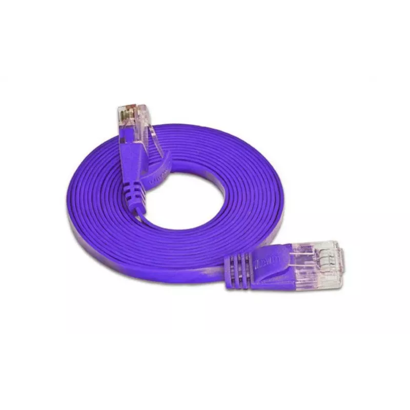 Wirewin Cat6 U/UTP cabo de rede Ethernet Slim, 0,25 m, violeta PKW-SLIM-KAT6 0.25 VT