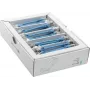 Wirewin SLIM-LS-K6A 0.1 BL 50 - Cabo de rede Ethernet Slim Cat6A, 0,1 m, U/FTP, azul, pack de 50