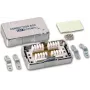 Wirewin CB KAT6 STP Tomada de rede blindada, 2x RJ45, montagem à superfície, cinzento
