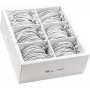 Wirewin SLIM-LS-K6A 3.0 WT 36 - Cabo de rede Ethernet Slim Cat6A, 3 m, U/FTP, branco, pack de 36