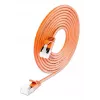 Wirewin SLIM-LS-K6A 0,15 OR 50 Cabo de rede Ethernet Slim Cat6A, 0,15 m, U/FTP, laranja, pack de 50