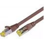 Wirewin PKW-PIMF-KAT6 50.0 BR - Cabo de instalação de rede Cat6a S/FTP, 50 m, castanho