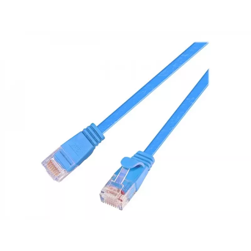 Cabo de patch slim Wirewin UTP cabo de rede azul 7,5 m Cat6 U/UTP (PKW-SLIM-KAT6 7.5 BL)
