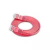 Cabo de patch Ethernet slim Wirewin Triotronik PKW-STP-SLIM-KAT6 0,25 RT - Cat6 U/FTP, ficha RJ-45 macho para ficha RJ-45 macho, 0,25 m, vermelho
