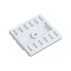 Módulo de fusão Optotec FOCUS-SAMR-HD4-12H para caixa LFC, 4 cassetes de fusão Single Reduced (CTR), máx. 48 fibras, FTTx