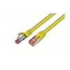 Wirewin PKW-STP-K5E 3.0 GE Cat.5e F/UTP Cabo de rede, 3 m, amarelo