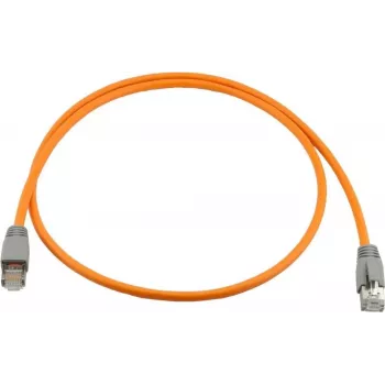 Cabo de patch industrial Wirewin CAT6A S/FTP, bainha PUR, anti-UV, laranja, 3,0 m PKW-I0-SF-K6A-PUR 3.0 OR