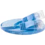 Cabo de patch Ethernet slim Wirewin Cat.6 U/UTP, 0,15 m, azul PKW-SLIM-KAT6 0.15 BL