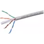 Cabo de instalação de rede Wirewin Cat6 U/UTP cobre maciço, 305m caixa desenrolável, 250MHz, cinzento (VKBOX KAT6 UTP 305.0)