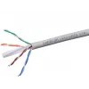 Cabo de instalação de rede Wirewin Cat6 U/UTP cobre maciço, 305m caixa desenrolável, 250MHz, cinzento (VKBOX KAT6 UTP 305.0)