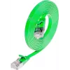 Cabo de patch slim Wirewin SLIM S6 10 GN - Cat.6, STP(PIMF), 10 m, verde PKW-STP-SLIM-KAT6 10.0 GN